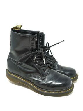Dr. Martens 1460 Pascal J Leather Ankle Boots Black size US 7 L